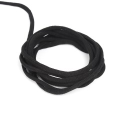 Шнур для одежды 4,5 мм, цвет Чёрный (на отрез)  в Старом Осколе