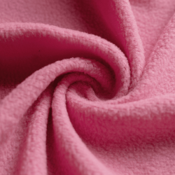 Флис Односторонний 130 гр/м2, цвет Розовый (на отрез)  в Старом Осколе