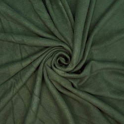 Флис Односторонний 130 гр/м2, цвет Темный хаки (на отрез)  в Старом Осколе