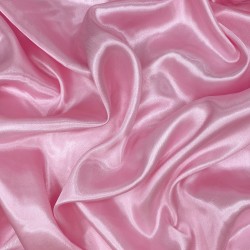 Ткань Атлас-сатин, цвет Розовый (на отрез)  в Старом Осколе