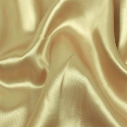 Ткань Атлас-сатин ЛЮКС, цвет Золотой (на отрез)  в Старом Осколе