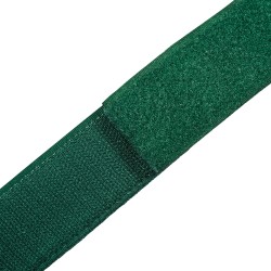 Контактная лента 40мм (38мм)  Зелёный (велькро-липучка, на отрез)  в Старом Осколе
