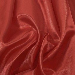 Ткань Атлас-сатин, цвет Красный (на отрез)  в Старом Осколе