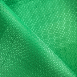 Ткань Оксфорд 300D PU Рип-Стоп СОТЫ, цвет Зелёный (на отрез)  в Старом Осколе
