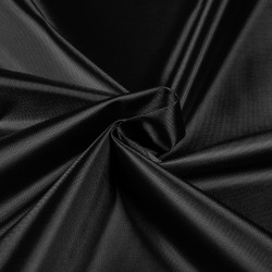 *Ткань Оксфорд 210D PU, цвет Черный (на отрез)  в Старом Осколе
